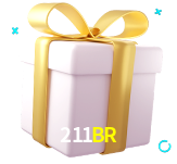 Receba seus bônus de boas-vindas no 211BR